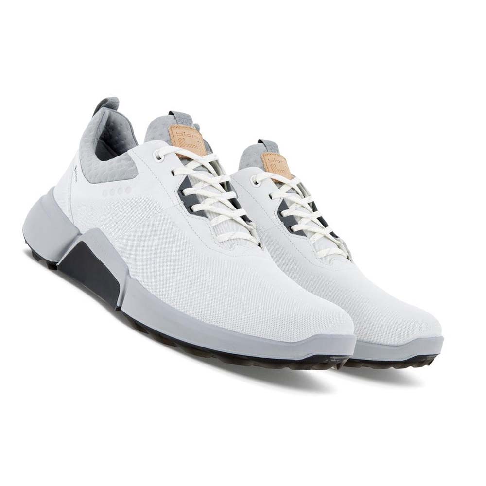 Men's Ecco Biom H4 Golf Shoes White | Canada 542JPQ